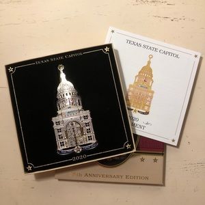 Official Texas state capitol ornament 2020